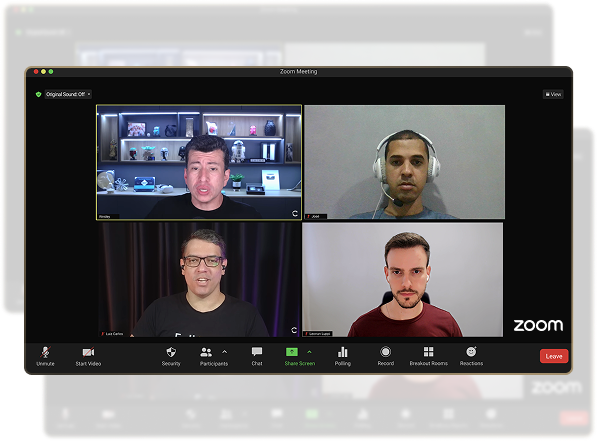 Aulas ao vivo